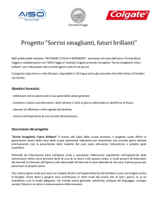 Progetto “Sorrisi smaglianti, futuri brillanti”. Guarda.