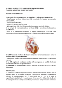 Quando impiantare un dispositivo CRT
