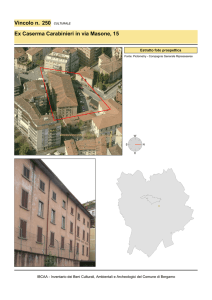 Ex Caserma Carabinieri in via Masone, 15 - Geo