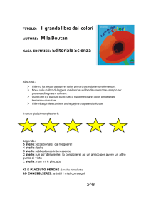 Il grande libro dei colori AUTORE: Mila Boutan CASA