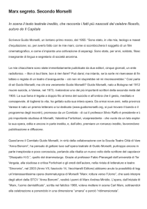 Marx segreto. Secondo Morselli