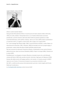 Attore e autore teatrale italiano. Dopo gli studi all`Accademia