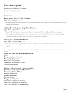 Flora Battaglieri - Multilevel Consulting