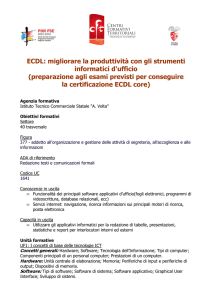 ECDL: migliorare la produttività con gli strumenti
