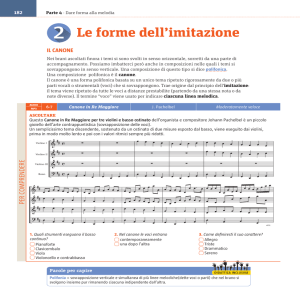Le forme dell`imitazione