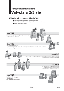 Valvola a 2/3 vie