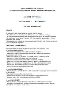 SCIENZE NATURALI