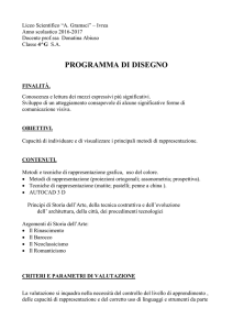 programma di disegno - "A. Gramsci"