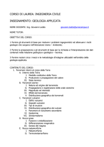 geologia applicata