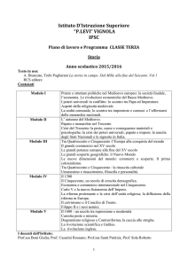 IPSC storia classe terza