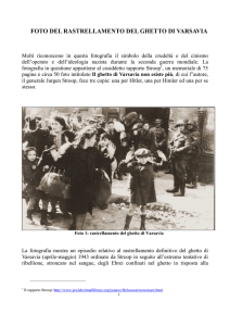 Foto del ghetto - mediastudies.it