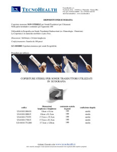 Catalogo Accessori per Ecografia