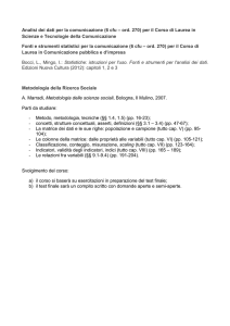 Testi corsi intensivi