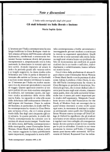 Note e discussioni