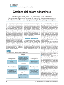 Gestione del dolore addominale