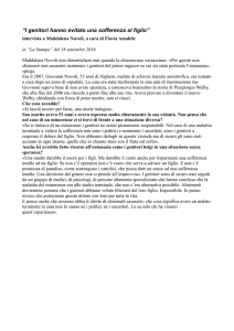 I genitori hanno evitato una sofferenza al figlio
