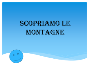 Scopriamo le montagne