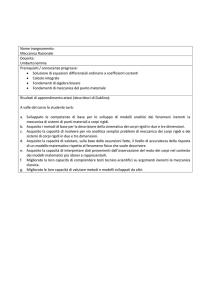 Meccanica Razionale