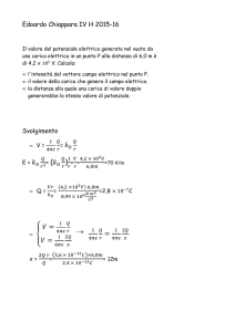 Il potenziale elettrico - NonSoloFisica.altervista.org