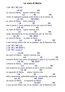 La voce di Maria
