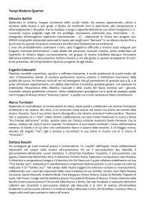 Tempi Moderni Quartet Silvestro Berlini Eugenio Galassetti Marco