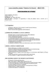 Liceo scientifico statale “Federico II di Svevia” – MELFI (PZ
