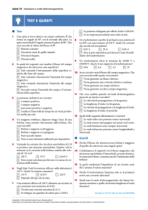 test e quesiti - Zanichelli online per la scuola