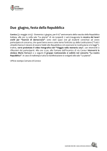 Due giugno, festa della Repubblica
