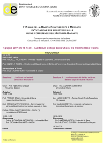 DIRITTO DELL`ECONOMIA (DDE) - side