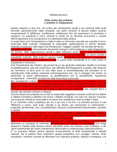 Dalleanalisi alle politiche