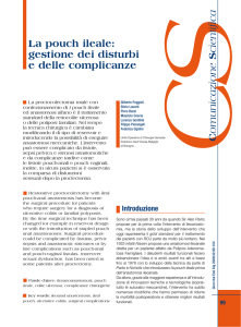 La pouch ileale: gestione dei disturbi e delle complicanze