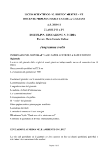 liceo scientifico “g - i.i.s. bruno