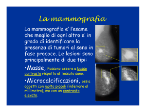 Tomografia al seno con luce di sincrotrone
