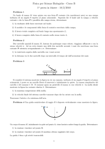 testo con soluzioni - Dipartimento di Fisica "E. Fermi"