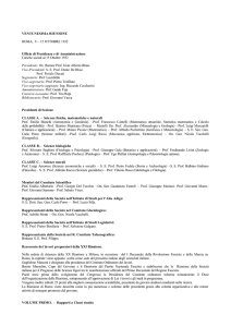 XXI Meeting - Dipartimento di Fisica