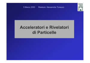 Acceleratori e Rivelatori di Particelle
