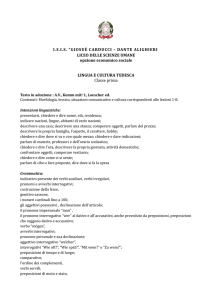 Lingua e cultura tedesca