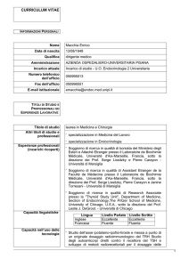 CV - Azienda Ospedaliero