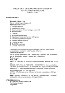 LM 59 - Dipartimento di Scienze Politiche
