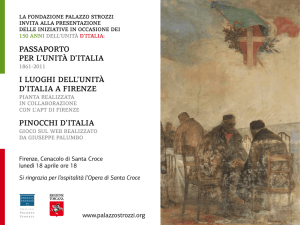 PaSSaPorto Per L`Unità d`itaLia i LUoghi deLL