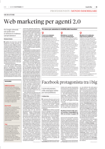 Intervista Sole24ore (Casa24)