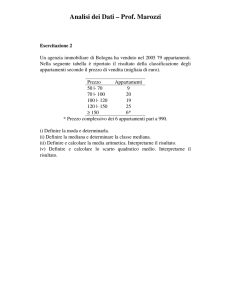 Esercitazione 2