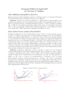 Economia Politica 24 Aprile 2017 (G. De Luca, S. Modica)