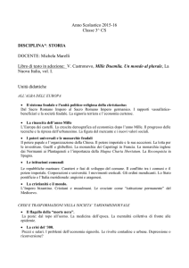 Michela Marelli Libro di testo in adozione: V. Castronovo, Mi