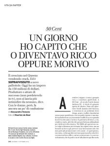 un giorno ho capito che o diventavo ricco oppure