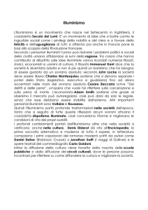 Scheda di storia sull`Illuminismo
