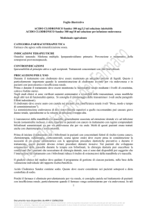 Foglio illustrativo ACIDO CLODRONICO Sandoz 100 mg/3,3 ml