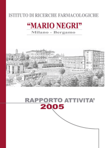 1 - Istituto di Ricerche Farmacologiche Mario Negri