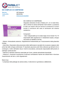 ies complex 30 compresse
