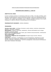 Programma Microbiologiaagraria